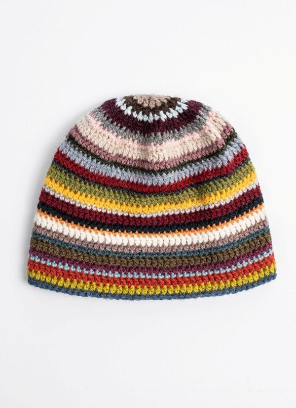 Blue Sky Fibers Patterns 27 Color Crochet Hat Pattern