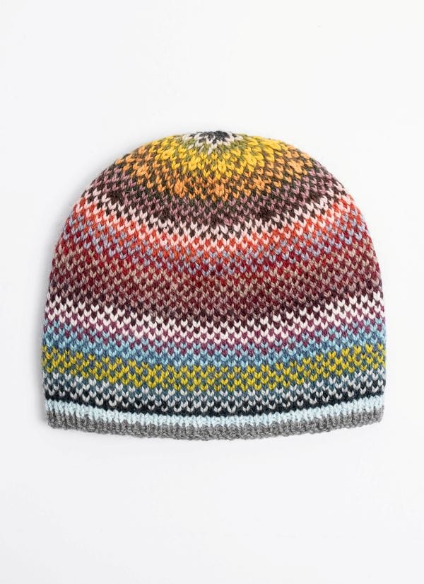 Blue Sky Fibers Patterns 27 Color Fair Isle Hat Pattern