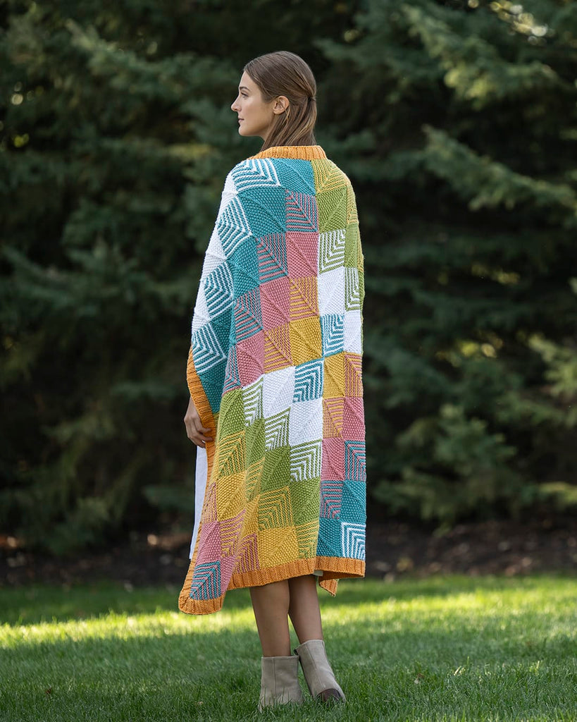 Blue Sky Fibers Patterns Endless Summer Blanket Pattern