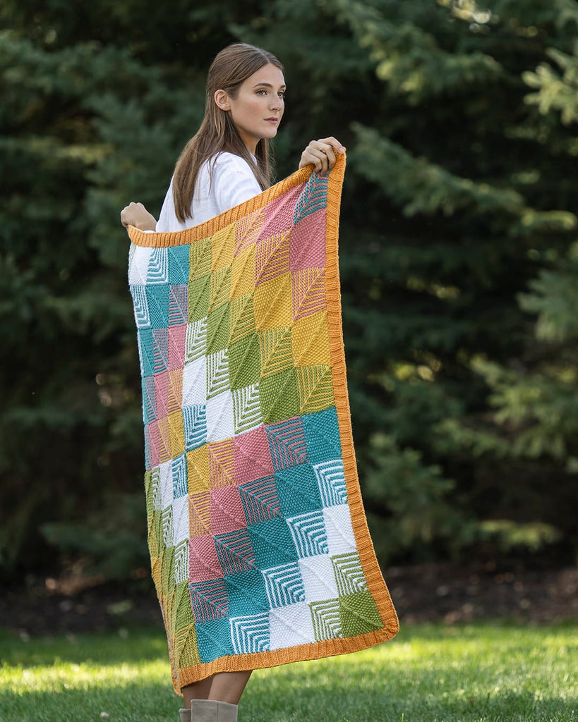 Blue Sky Fibers Patterns Endless Summer Blanket Pattern