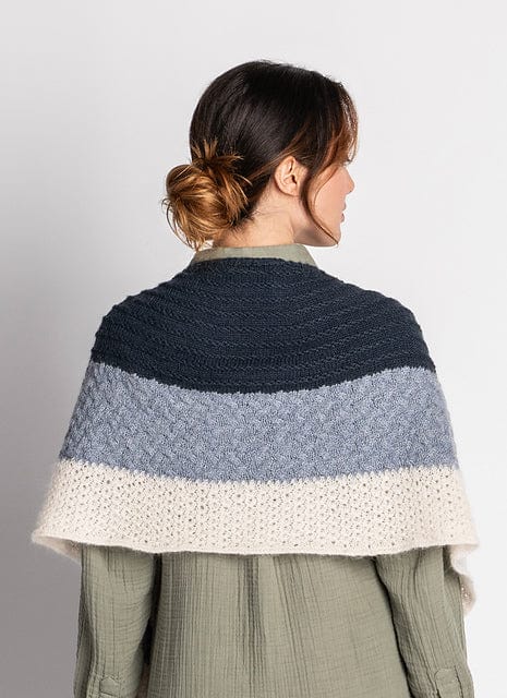 Blue Sky Fibers Patterns Ocean Ombre Shawl Pattern