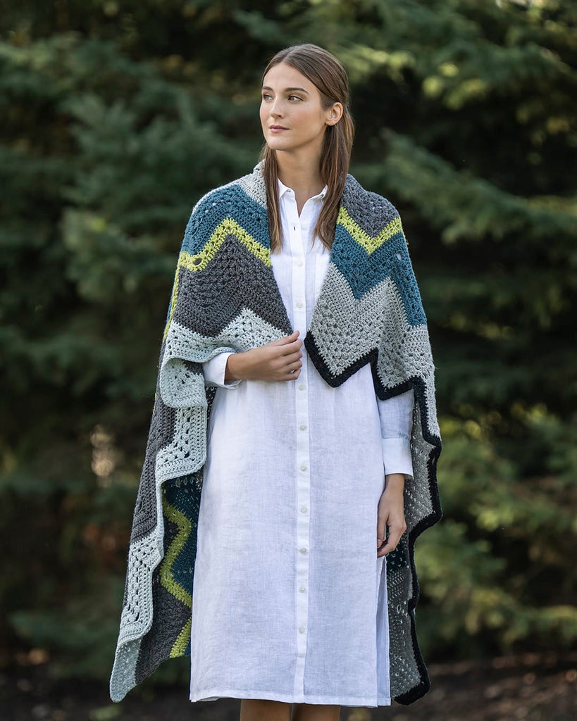 Blue Sky Fibers Patterns Simple Joys Crochet Blanket Pattern