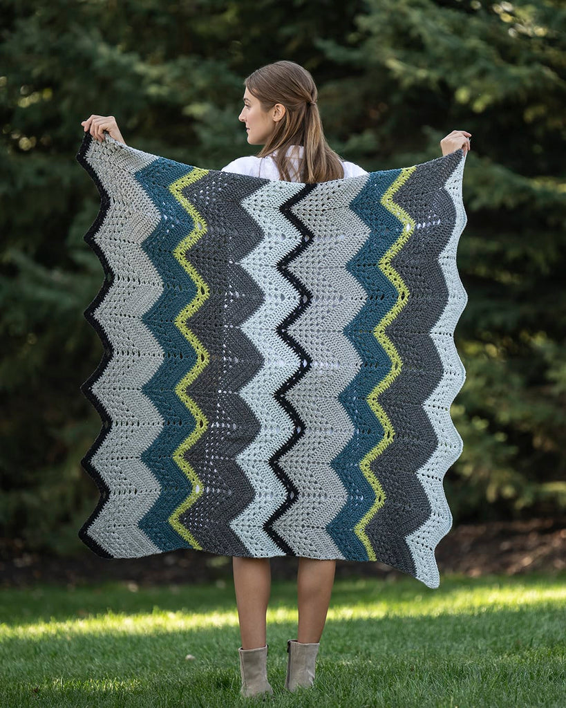 Blue Sky Fibers Patterns Simple Joys Crochet Blanket Pattern