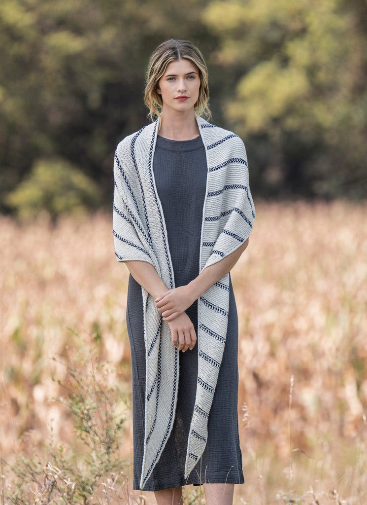 Blue Sky Fibers Patterns Vineyard Haven Wrap Printed Pattern