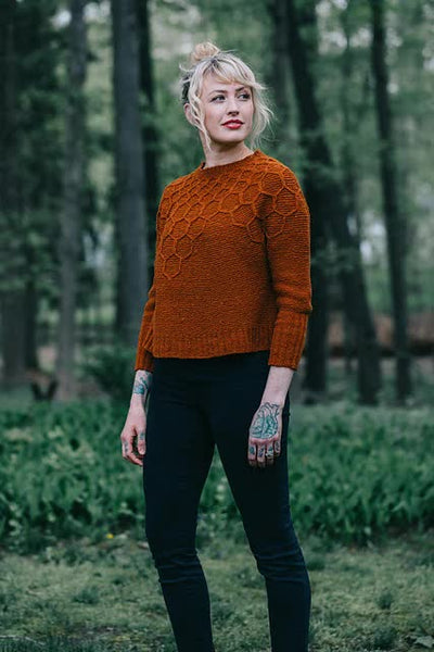 Brooklyn Tweed Kit Wool & Honey Pullover Sweater Kit