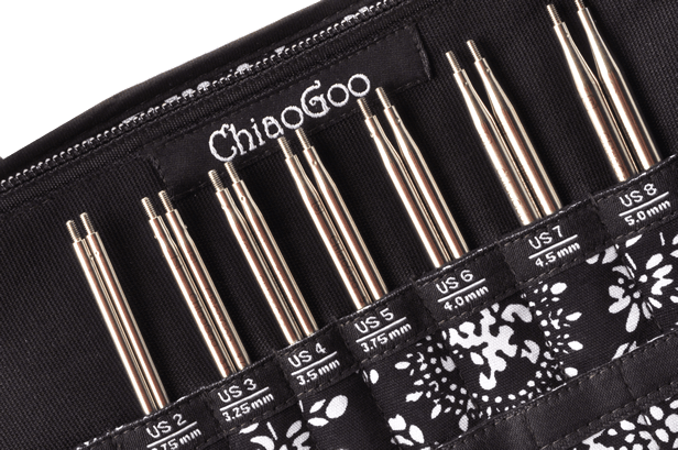 ChiaoGoo Needles ChiaoGoo 5" Twist Interchangeable Needle Set