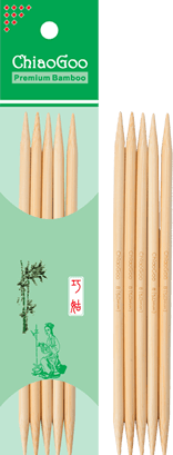 ChiaoGoo Needles ChiaoGoo Bamboo DPN