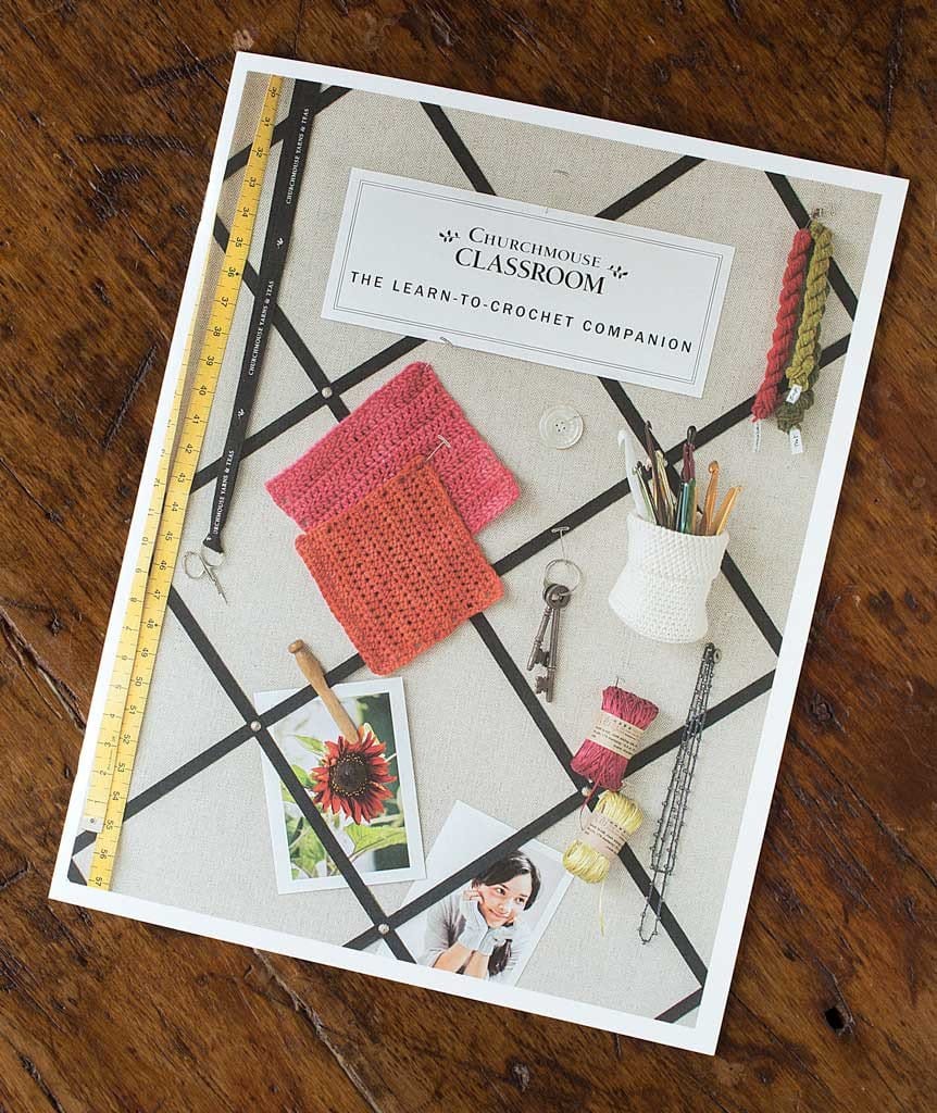 Churchmouse Yarns Patterns Learn to Crochet Classroom by Churchmouse