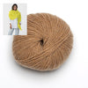 Clinton Hill Cashmere Kit Cognac Duo Shawl Yarn Kit