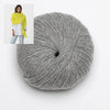 Clinton Hill Cashmere Kit French Grey Duo Shawl Yarn Kit