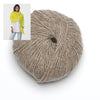 Clinton Hill Cashmere Kit Oatmeal Duo Shawl Yarn Kit