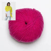 Clinton Hill Cashmere Kit Passion Pink Duo Shawl Yarn Kit