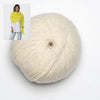 Clinton Hill Cashmere Kit Winter White Duo Shawl Yarn Kit