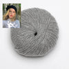 Clinton Hill Cashmere Kit French Grey Jacqueline Beret Yarn Kit