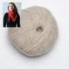 Clinton Hill Cashmere Kit Light Sand Putnam Triangle Yarn Kit