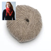 Clinton Hill Cashmere Kit Oatmeal Putnam Triangle Yarn Kit