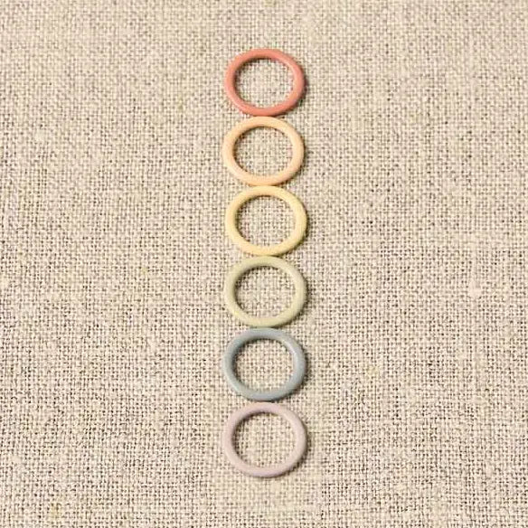 Coco Knits Notions CocoKnits Earth Tones Colored Rings