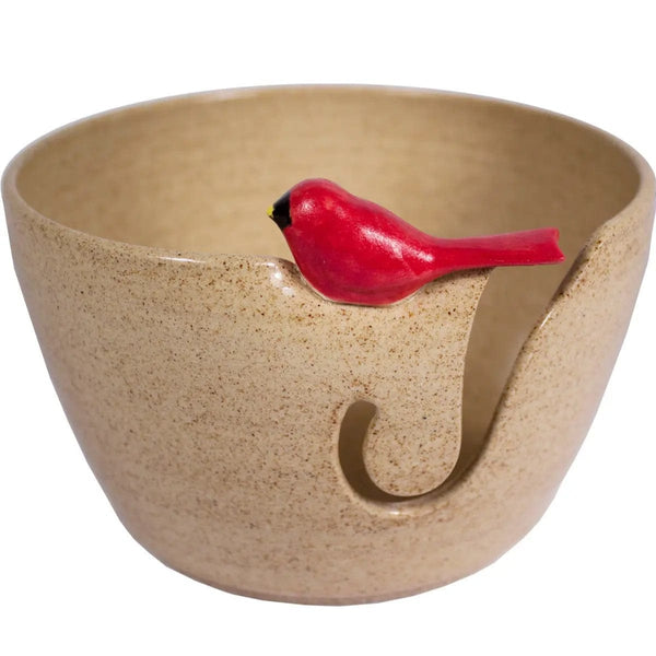 Coppa Collaborative LLC Tools & Gifts Cardinal Birdie Yarn Bowls