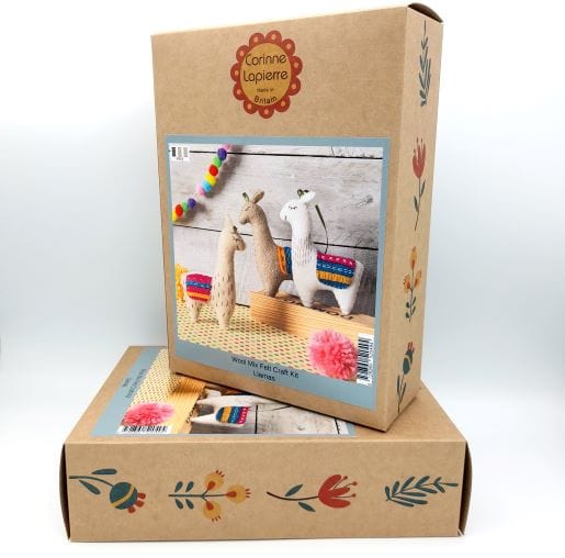 Corinne Lapierre Kit Llamas Felt Craft Kit