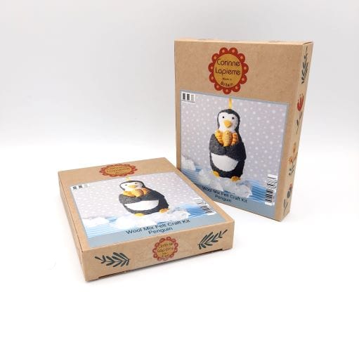 Corinne Lapierre Kit Penguin Mini Felt Craft Kit