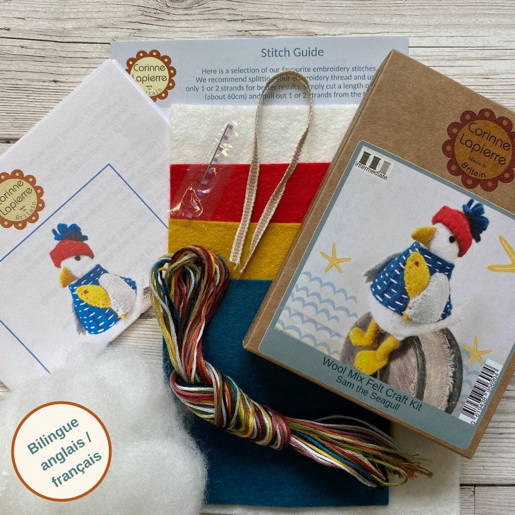 Corinne Lapierre Kit Sam the Seagull Mini Craft Kit
