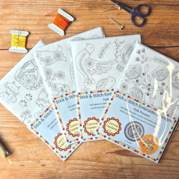 Corinne Lapierre Kit Stick & Stitch Embroidery