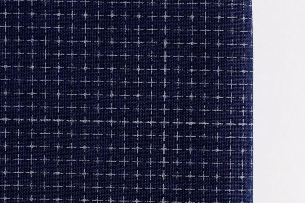 Daruma Stitching Navy Sashiko Cloth