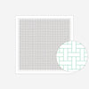 Daruma Stitching 1162 White Basket Sashiko Sampler