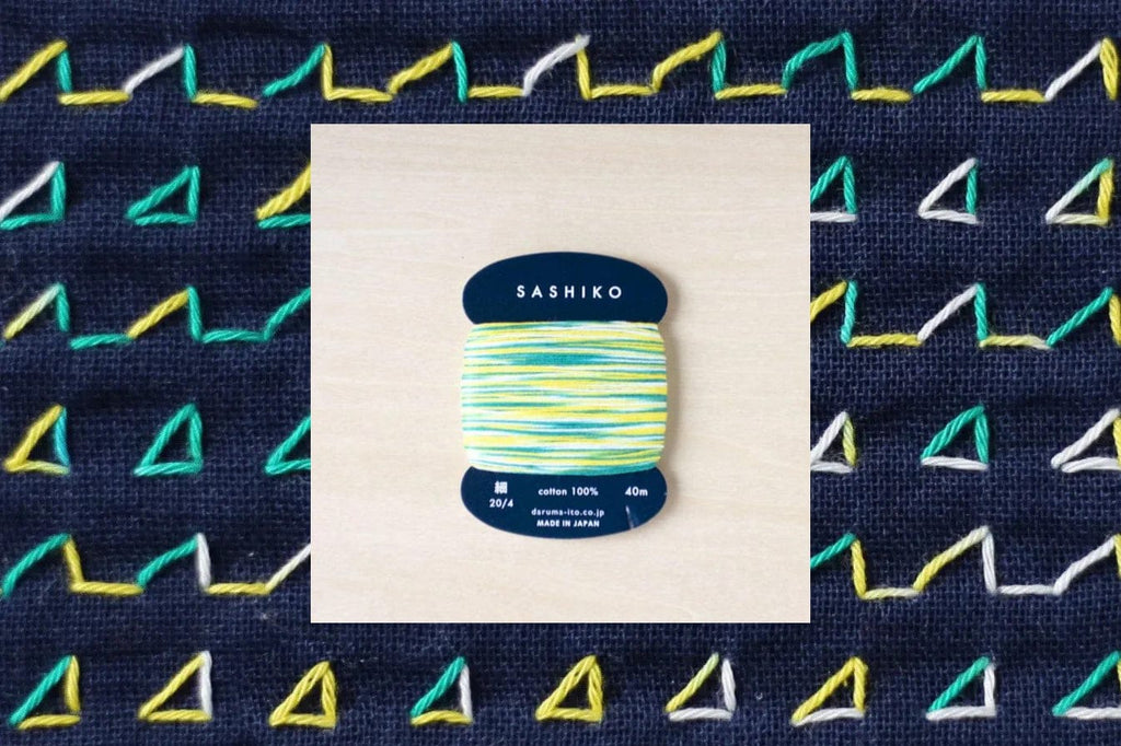 Daruma Thread 402 Shaved Ice Sashiko Multi-Color Thread