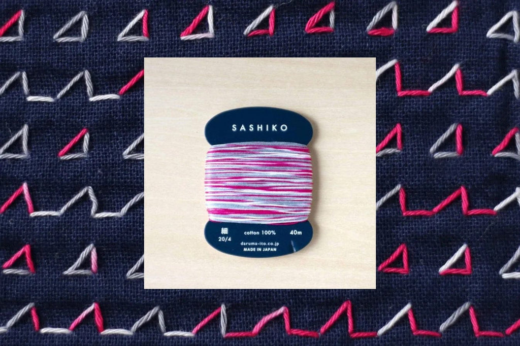 Daruma Thread 403 Morning Glory Sashiko Multi-Color Thread