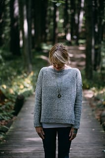 Deep South Fibers Patterns Wool and Honey Sweater