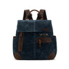 Della Q Tools & Gifts Blue Maker's Canvas Midi Backpack