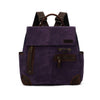 Della Q Tools & Gifts Purple Maker's Canvas Midi Backpack