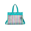 Della Q Tools & Gifts Ocean Rainbow Maker's Mesh Tote