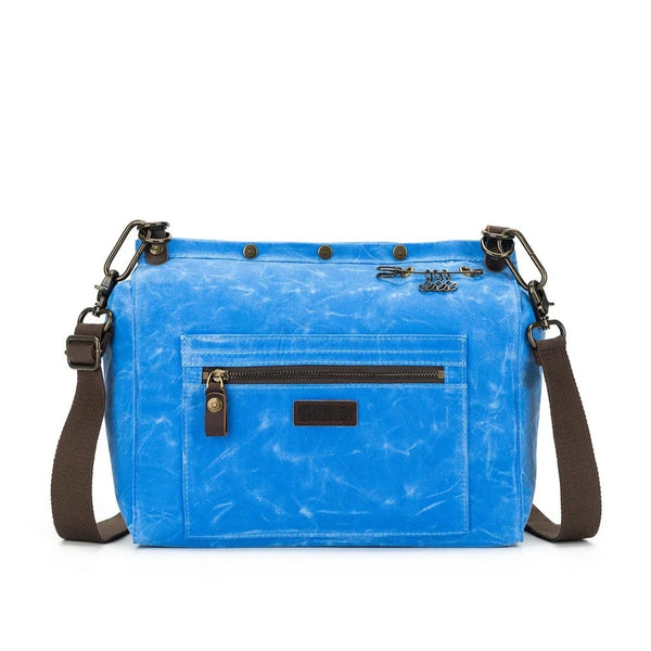 Della Q Tools & Gifts Azure Rucksack -Della Q Maker's Canvas