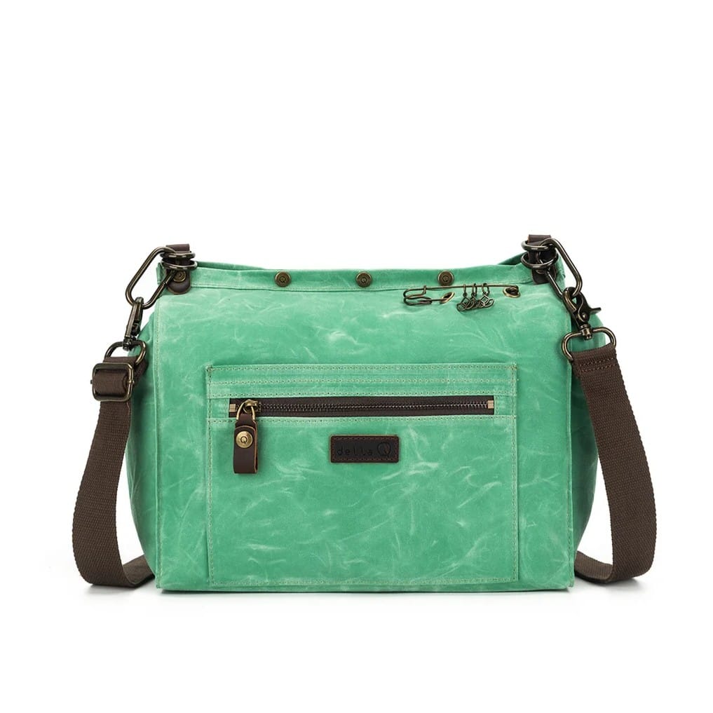 Della Q Tools & Gifts Jade Rucksack -Della Q Maker's Canvas