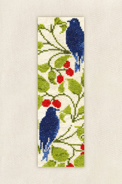 DMC Kit Bird and Berry Cross Stitch Bookmark Kit