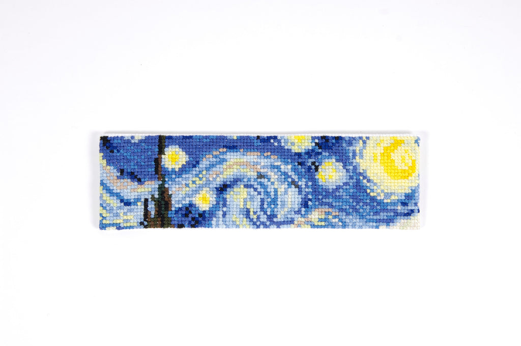 DMC Kit The Starry Night Cross Stitch Bookmark Kit