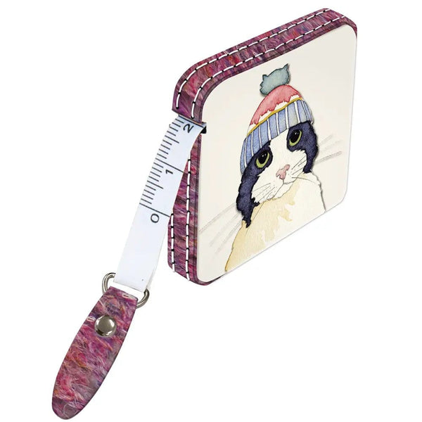 Emma Ball Co. Tools & Gifts Cats in Hats Tape Measure