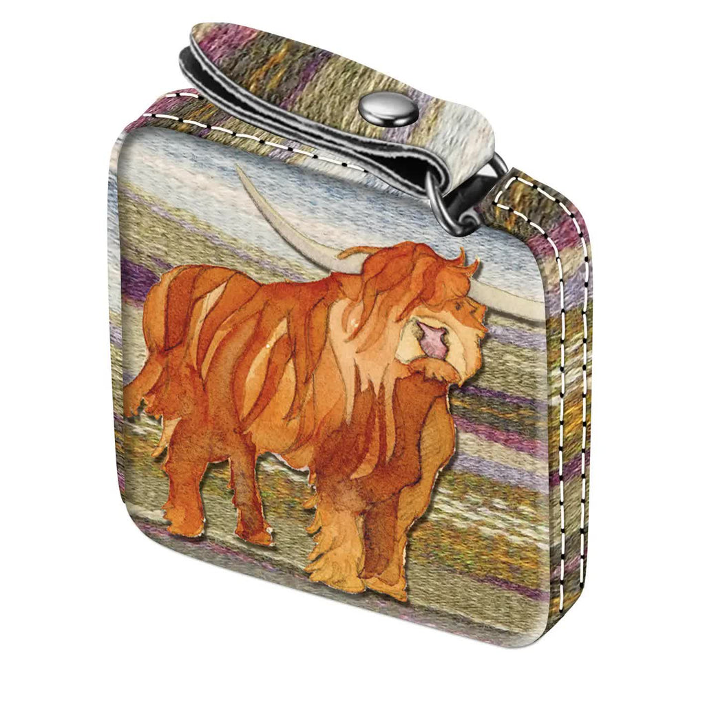 Emma Ball Co. Tools & Gifts Highland Cow Tape Measure