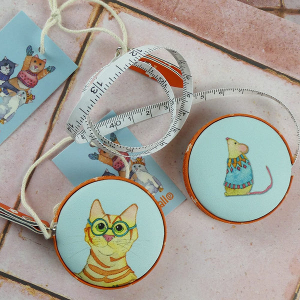 Emma Ball Co. Tools & Gifts Kittens Tape Measure