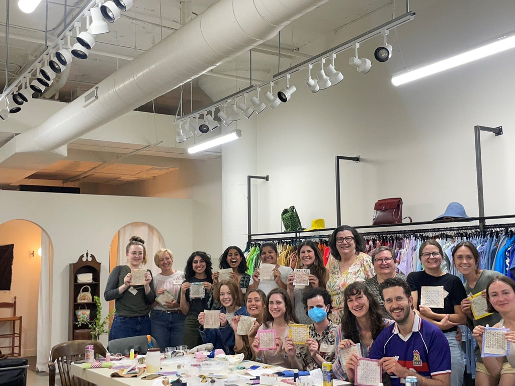 Ewe-nique Knits Education Sashiko Stitching Workshop