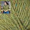 Ewe-nique Knits 111133 Olive / Size 6: Finished Bust 58" Graves Cabled Cardigan Kit (Finished Bust 58" - 70")