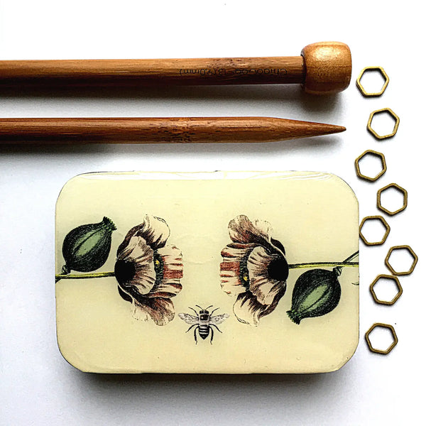 Firefly Notes Tools & Gifts Bee & Poppy Storage Tin
