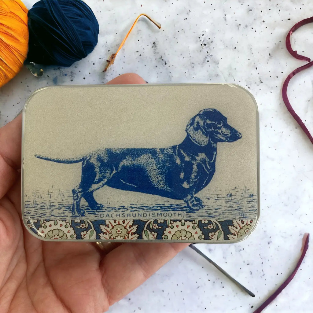Firefly Notes Tools & Gifts Dachshund Storage Tin