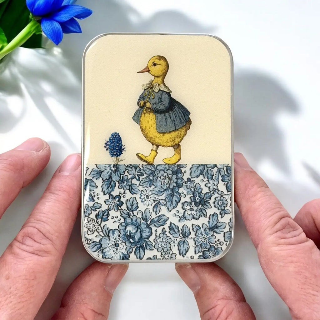 Firefly Notes Tools & Gifts Duck & Flower Storage Tin