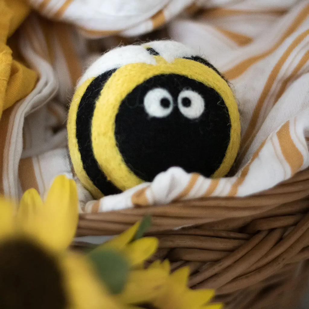 Friendsheep Tools & Gifts Bee Trio Dryer Ball - set of 3