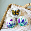 Friendsheep Tools & Gifts Butterfly Lavender Fields Trio Dryer Ball - set of 3