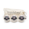 Friendsheep Tools & Gifts Grey Tabby Cat Dryer Ball - set of 3