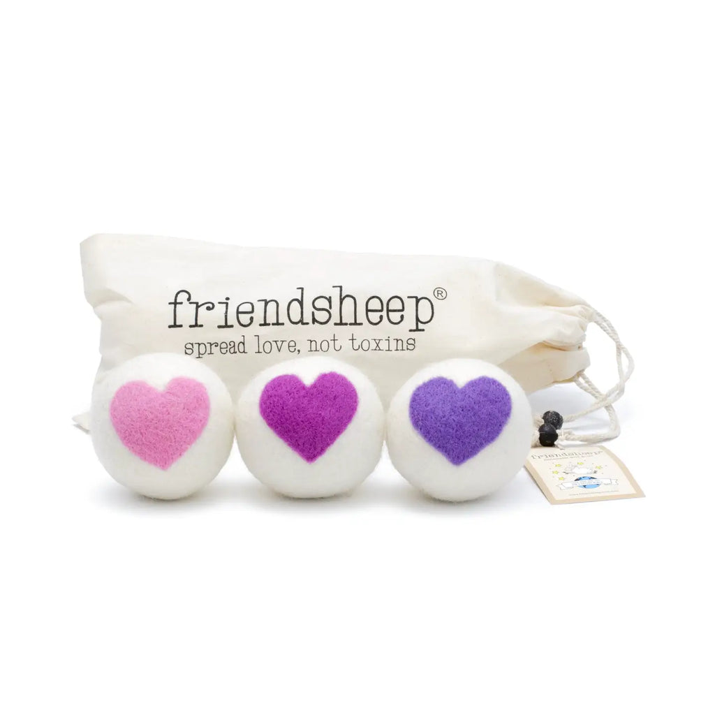 Friendsheep Tools & Gifts Lovely Day Dryer Ball - set of 3